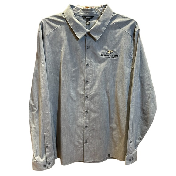 Ogio Purdue University Purdue for Life Foundation Gray Shirt 3XL - Picture 6 of 11